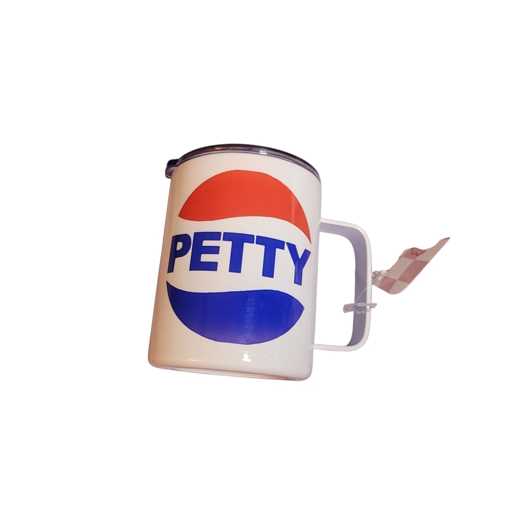 White and Blue Drinkware Mug - Picture 2 of 5